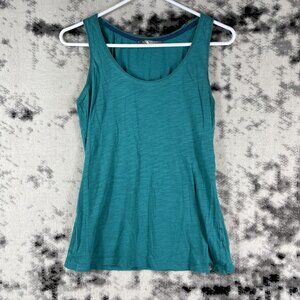 The North Face Tank Top Womens Size Small Blue‎ Athleisure Active Outdoors